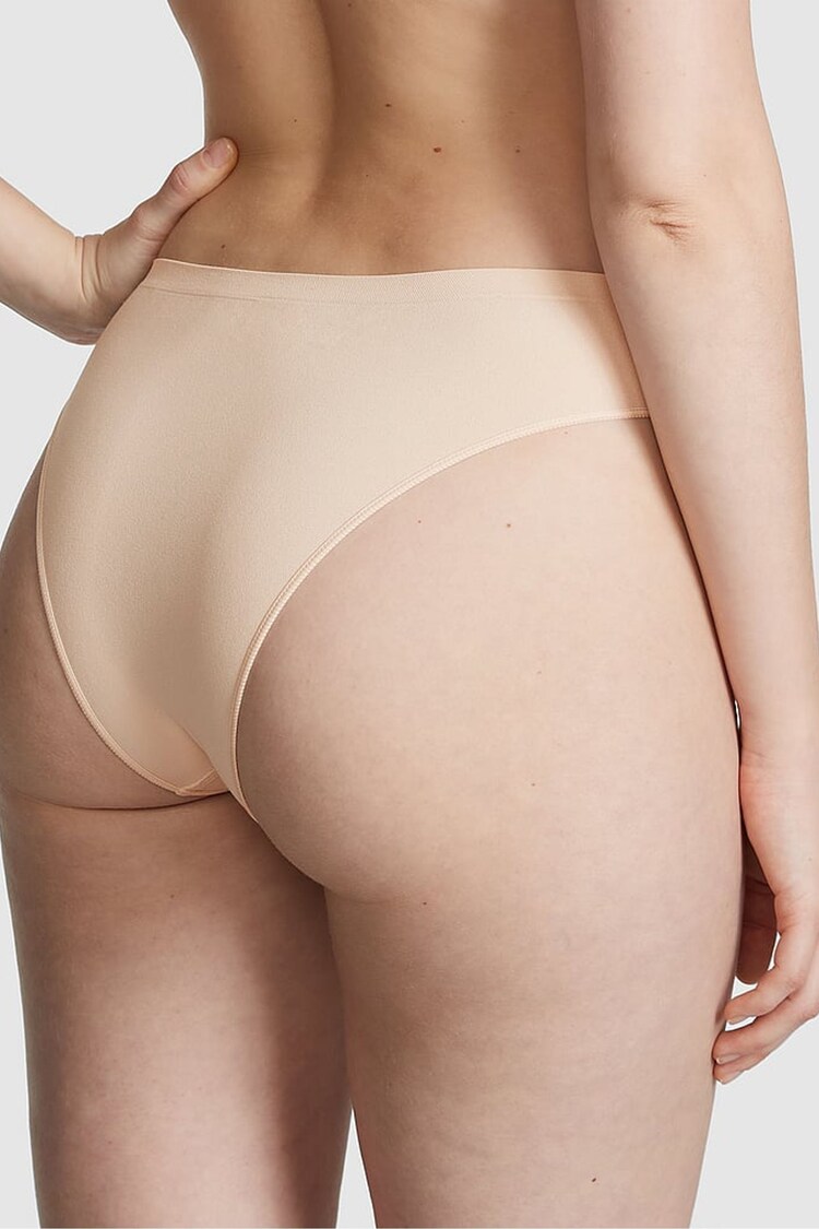 Victoria's Secret PINK Nude Marzipan Brazilian Knickers - Image 2 of 3