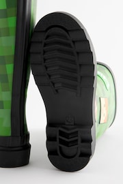 Green Minecraft Pixel Wellies - Image 4 of 5