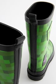 Green Minecraft Pixel Wellies - Image 5 of 5