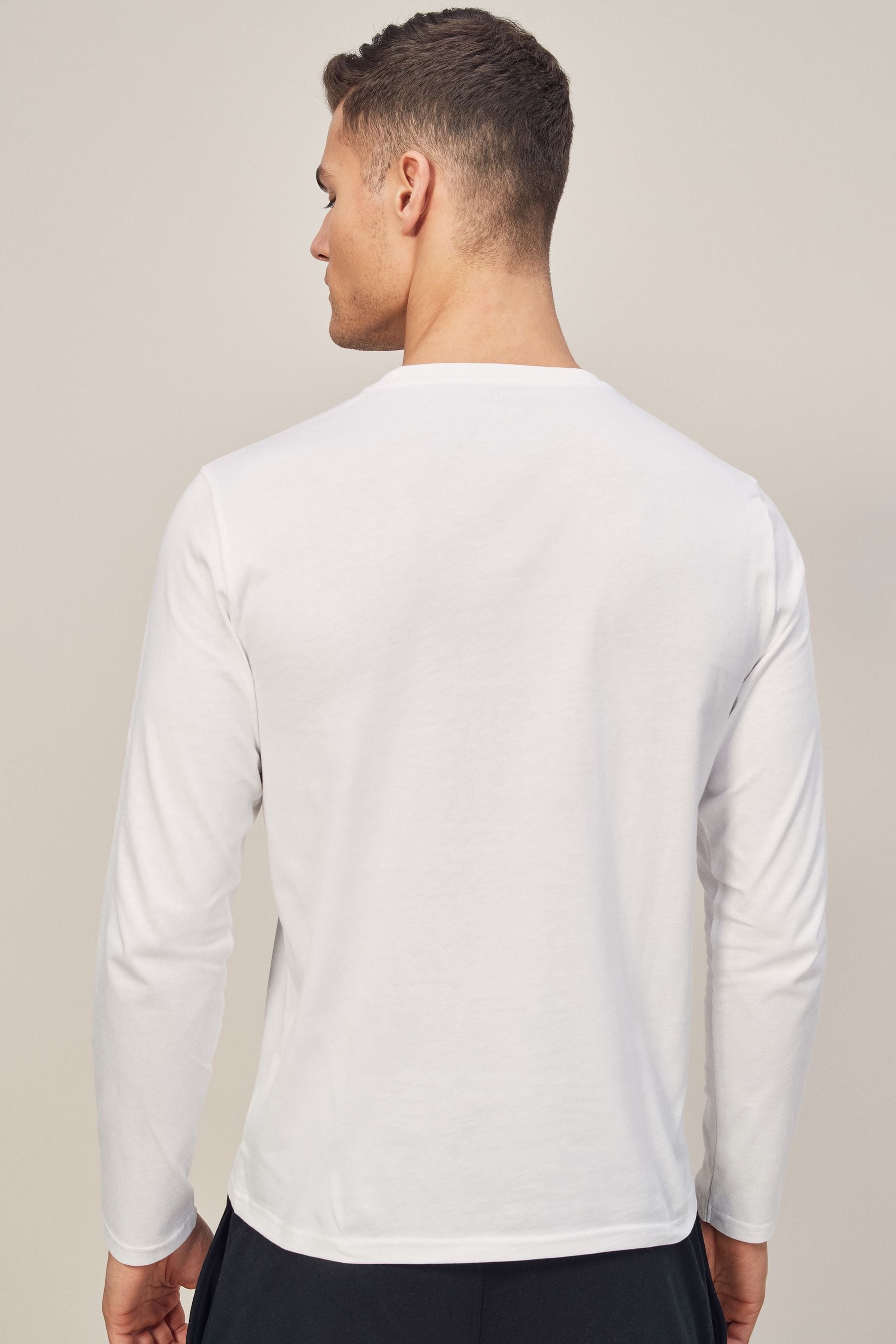 Buy Polo Ralph Lauren Logo Long Sleeve 100 Cotton T Shirt from the Next UK online shop