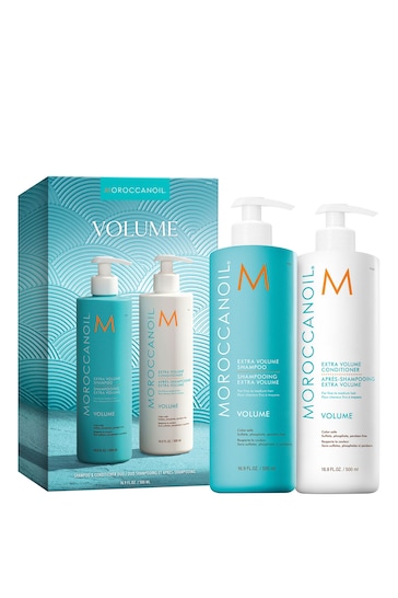 Moroccanoil Extra Volume Shampoo and Conditioner Duo 500ml (worth £83)