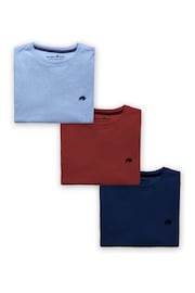 Raging Bull Black/Blue/Red Multipack Classic Organic T-Shirt - Image 1 of 7