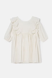 Angel & Rocket White Broderie Alessandra Ruffle Dress - Image 4 of 6