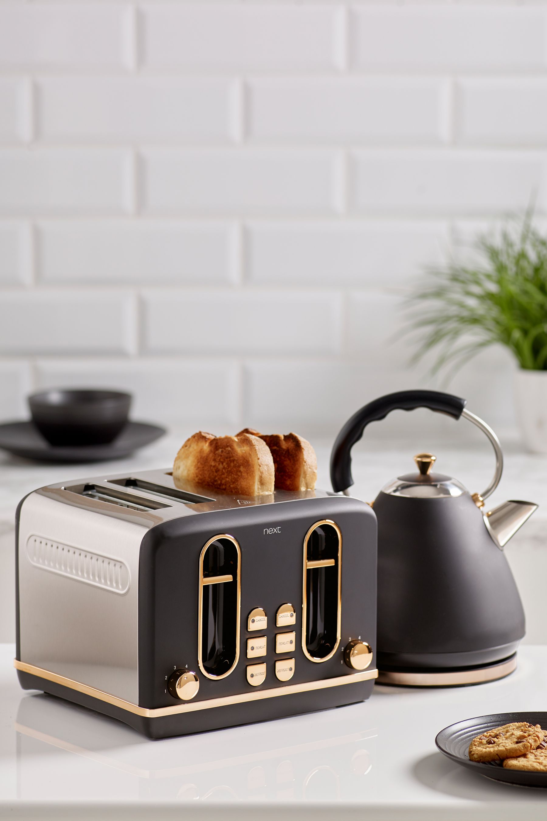 Copper kettle shop toaster microwave