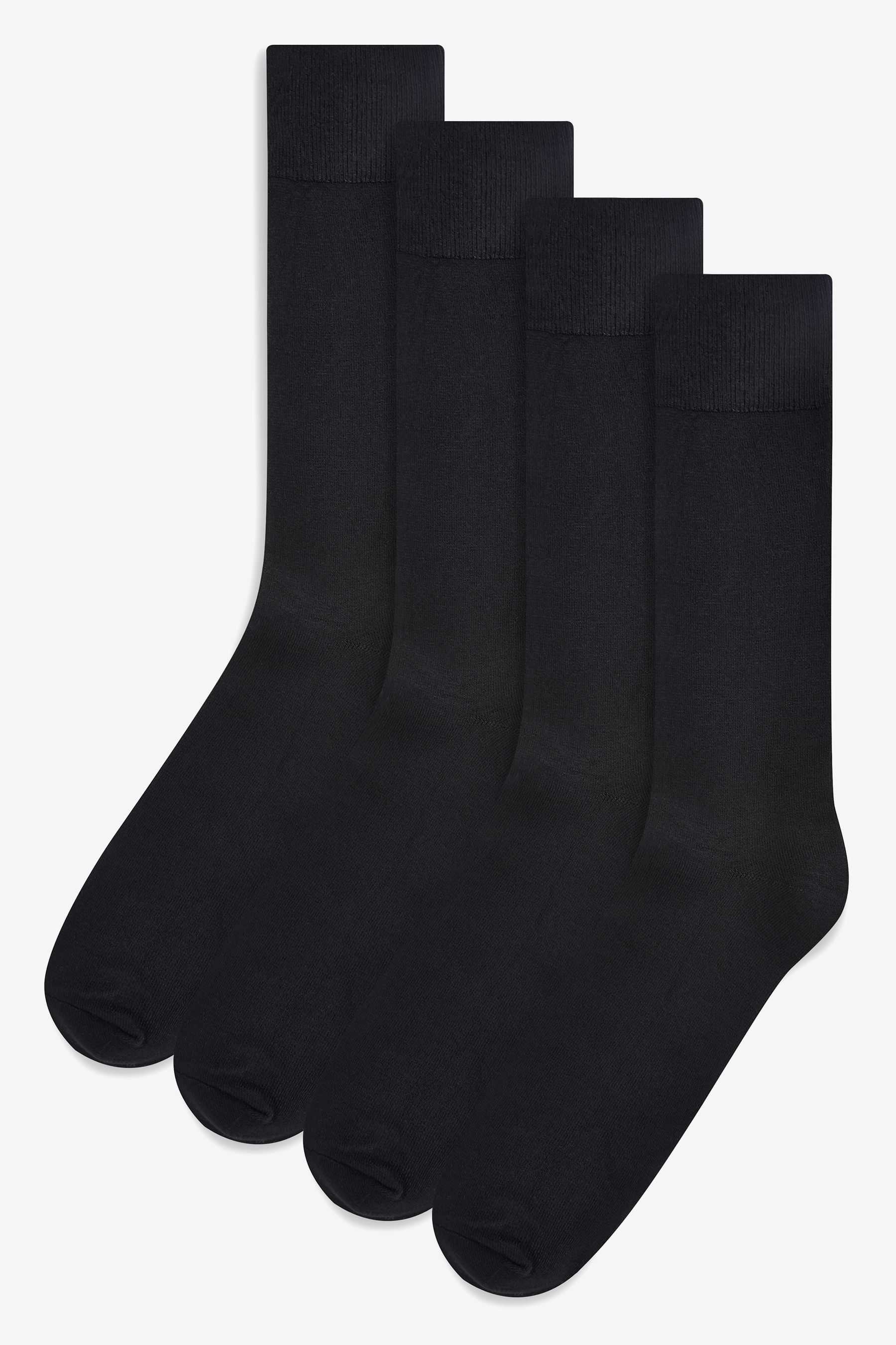 Long black socks deals mens