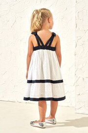 Angel & Rocket White Border Broderie Avery Dress - Image 2 of 7