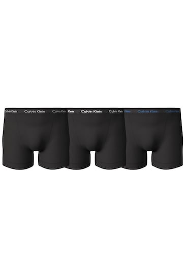 Buy Calvin Klein Black Cotton Trunks 3 Pack from the Next UK online shop