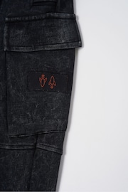 Angel & Rocket Black 100% Cotton Rudi Joggers - Image 5 of 5