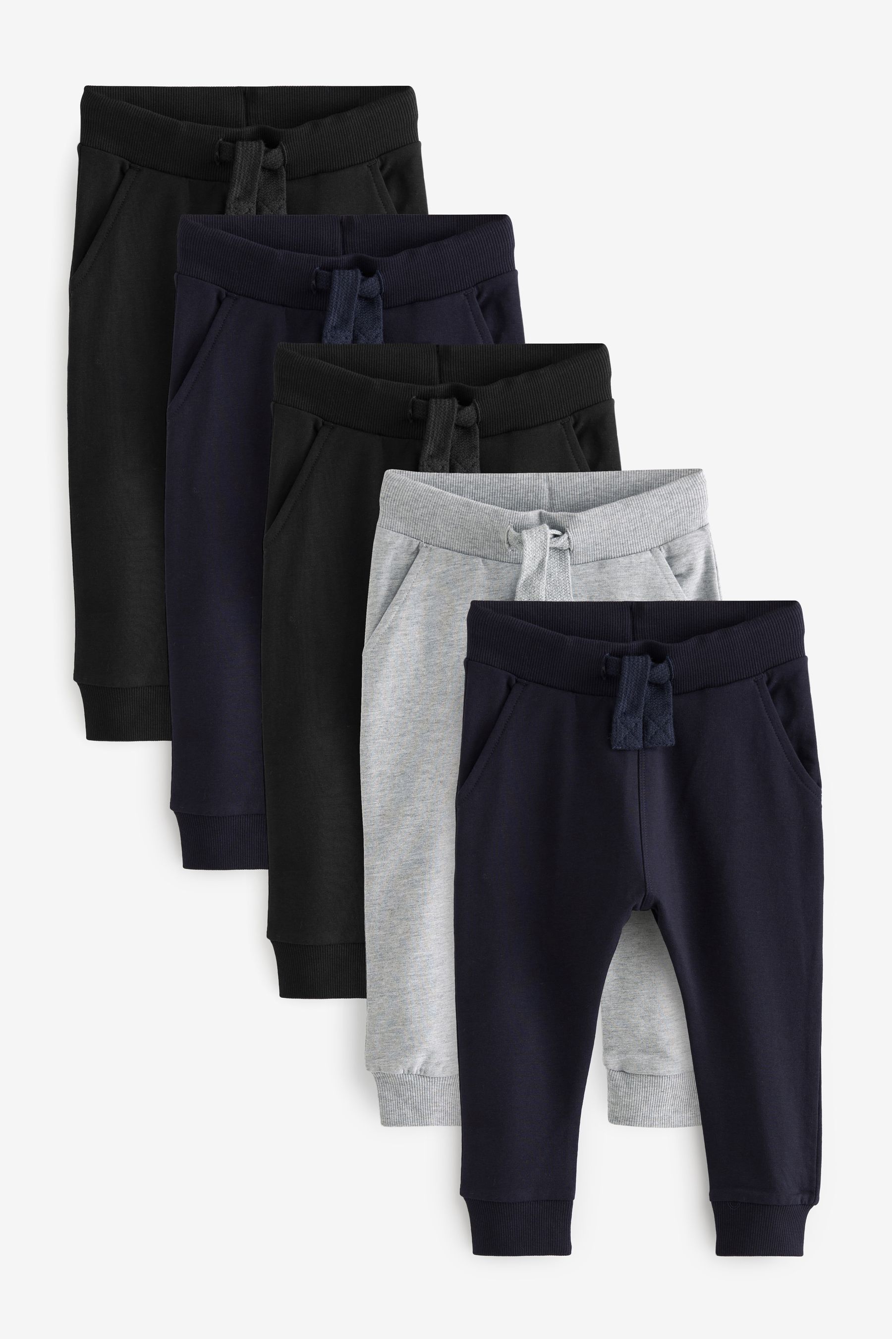 Next boys black joggers sale