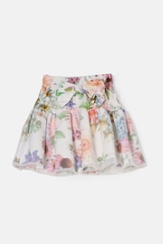 Angel & Rocket Cream Perla Layered Print Skirt - Image 5 of 7