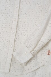 Angel & Rocket White Broderie Marcella Shirt - Image 6 of 6