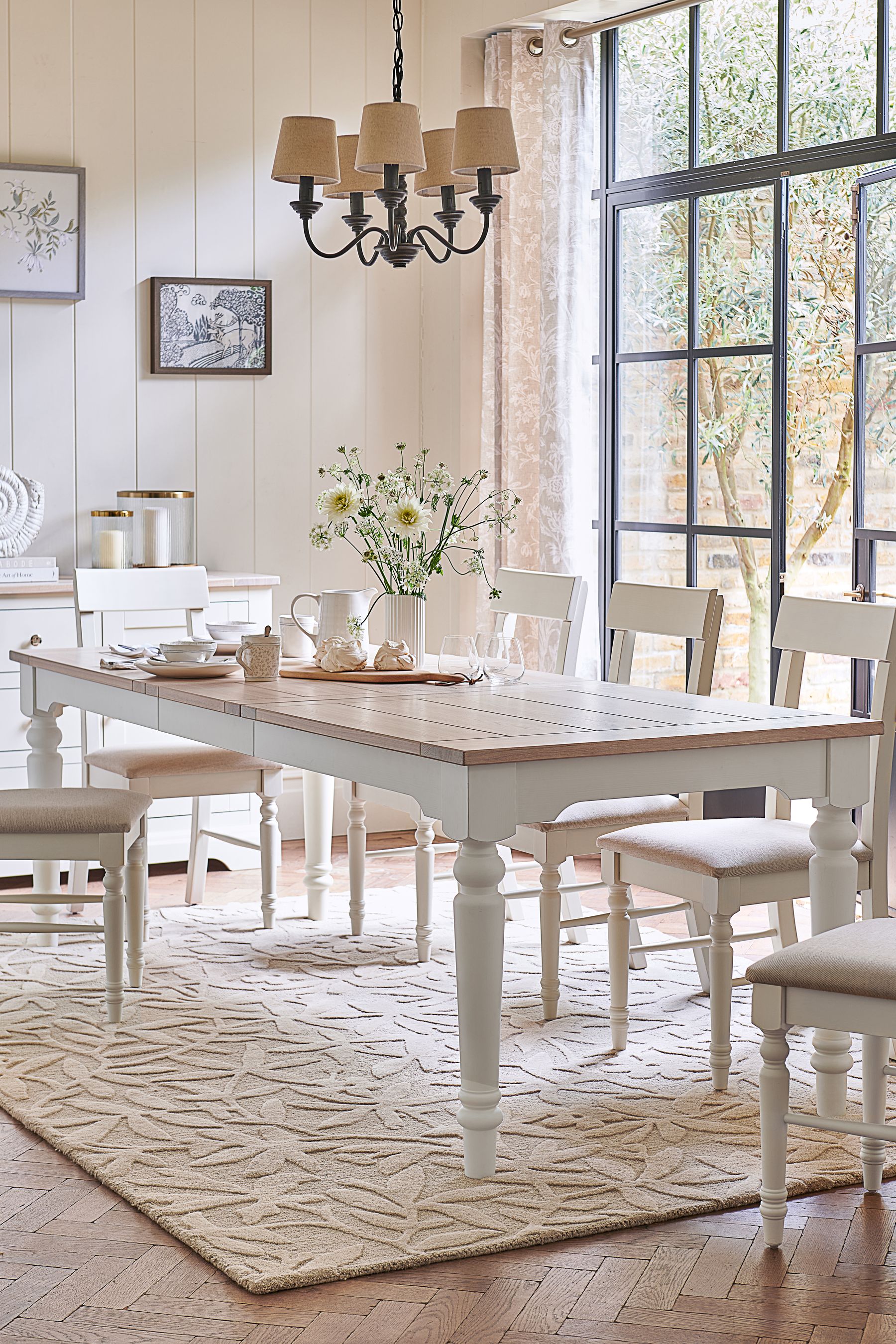 Laura ashley dining room table and chairs new arrivals