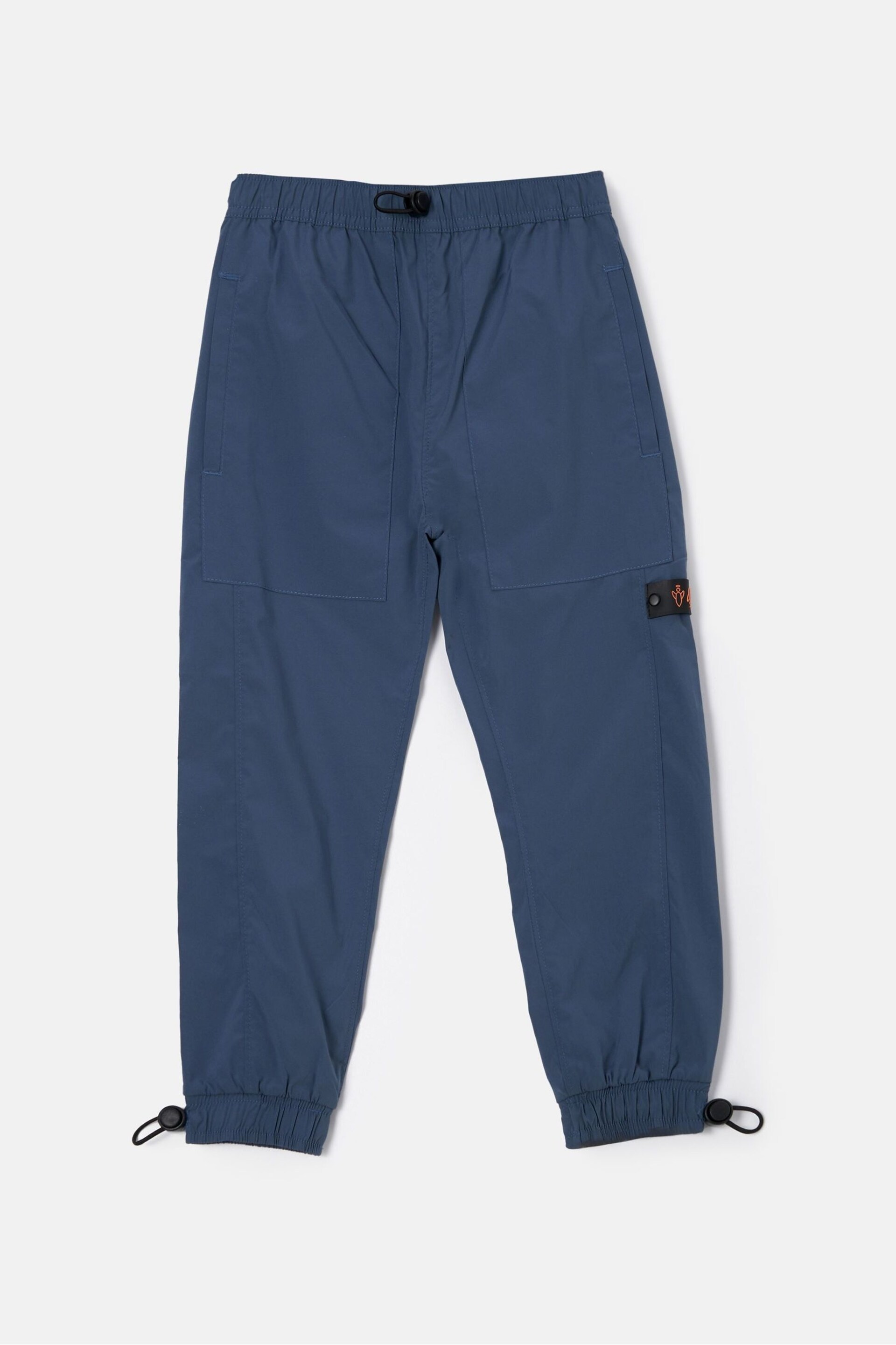 Angel & Rocket Blue Finn Stretch Poplin Trousers - Image 4 of 6