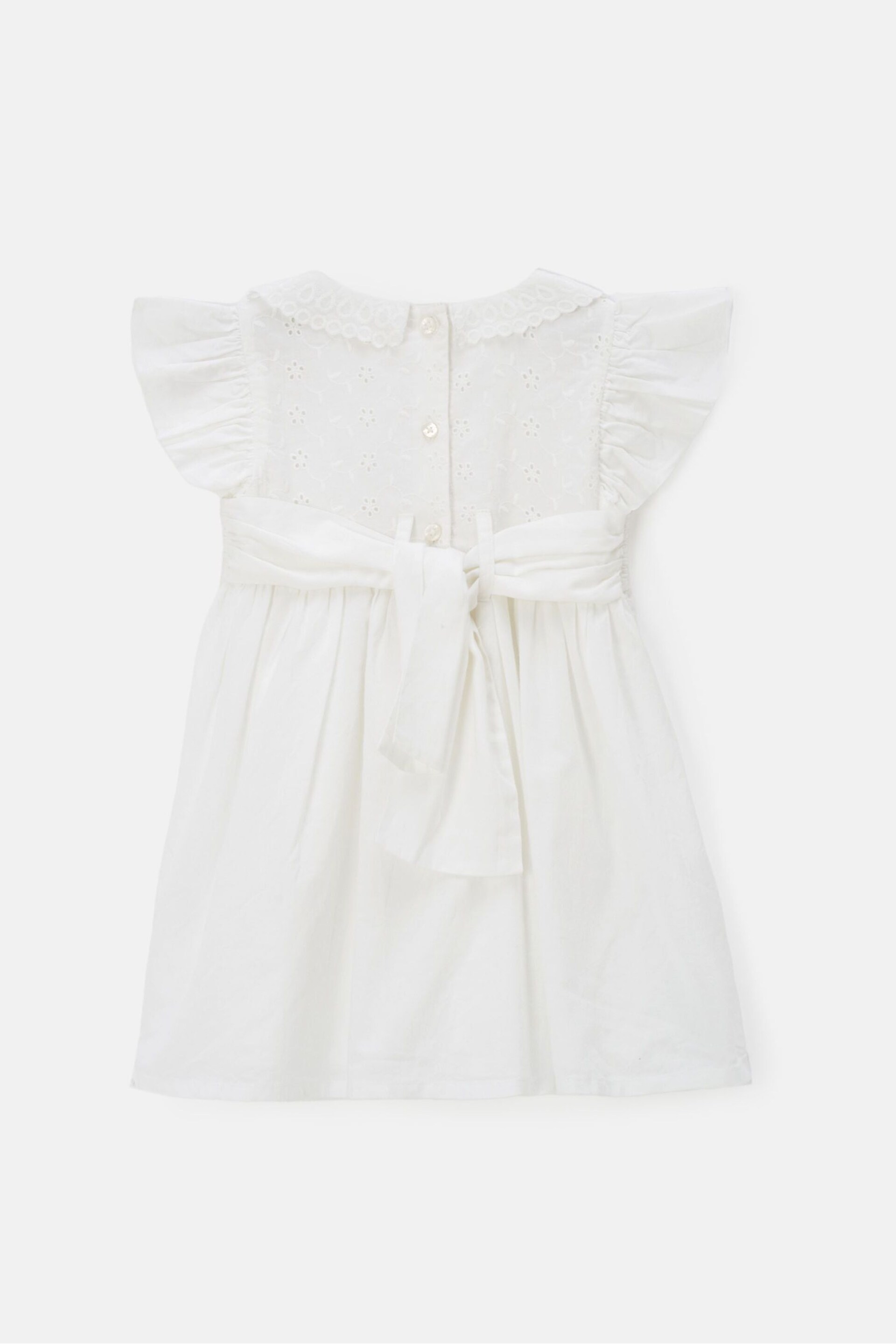 Angel & Rocket White Embroidered Collar Molly Dress - Image 3 of 4