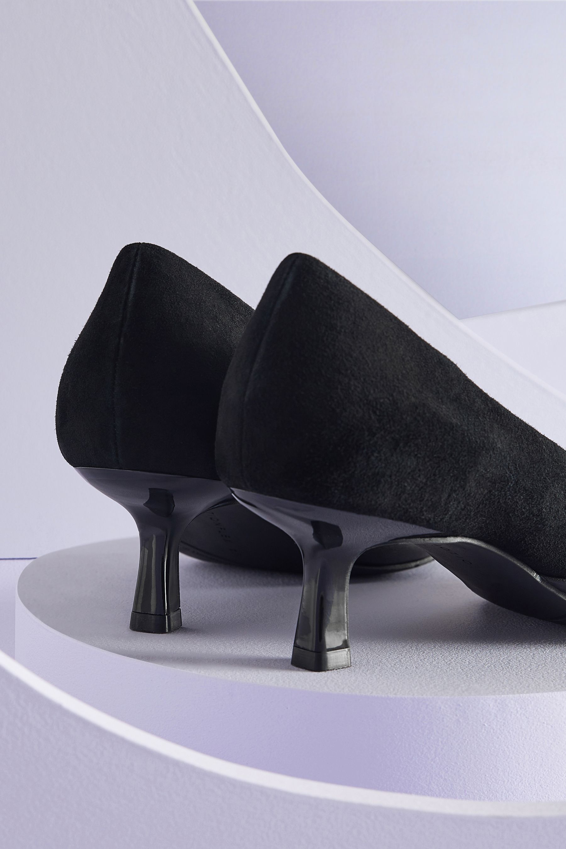 Next black kitten heels clearance