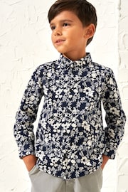 Angel & Rocket Blue Faes Floral Printed Shirt - Image 1 of 6