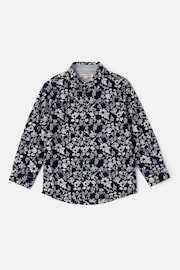 Angel & Rocket Blue Faes Floral Printed Shirt - Image 4 of 6