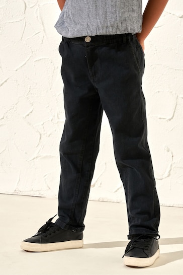 Angel & Rocket Grey Oscar Smart Washed Chino Trousers