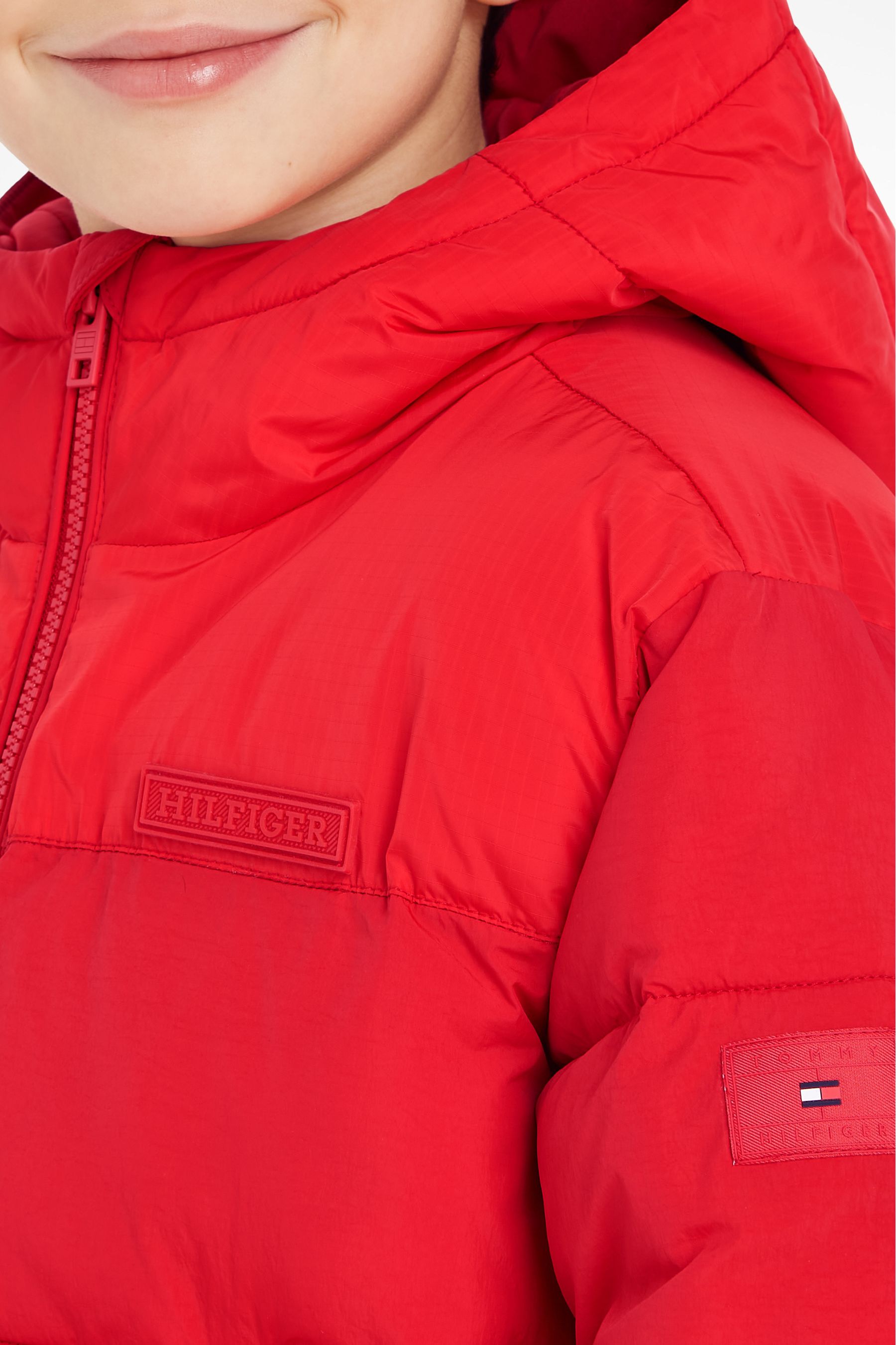 Red coat tommy hilfiger clearance
