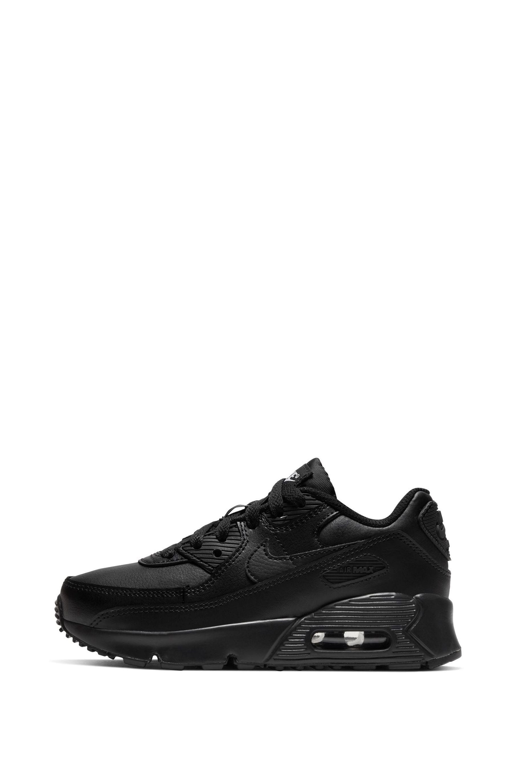 Black air max 90 junior best sale