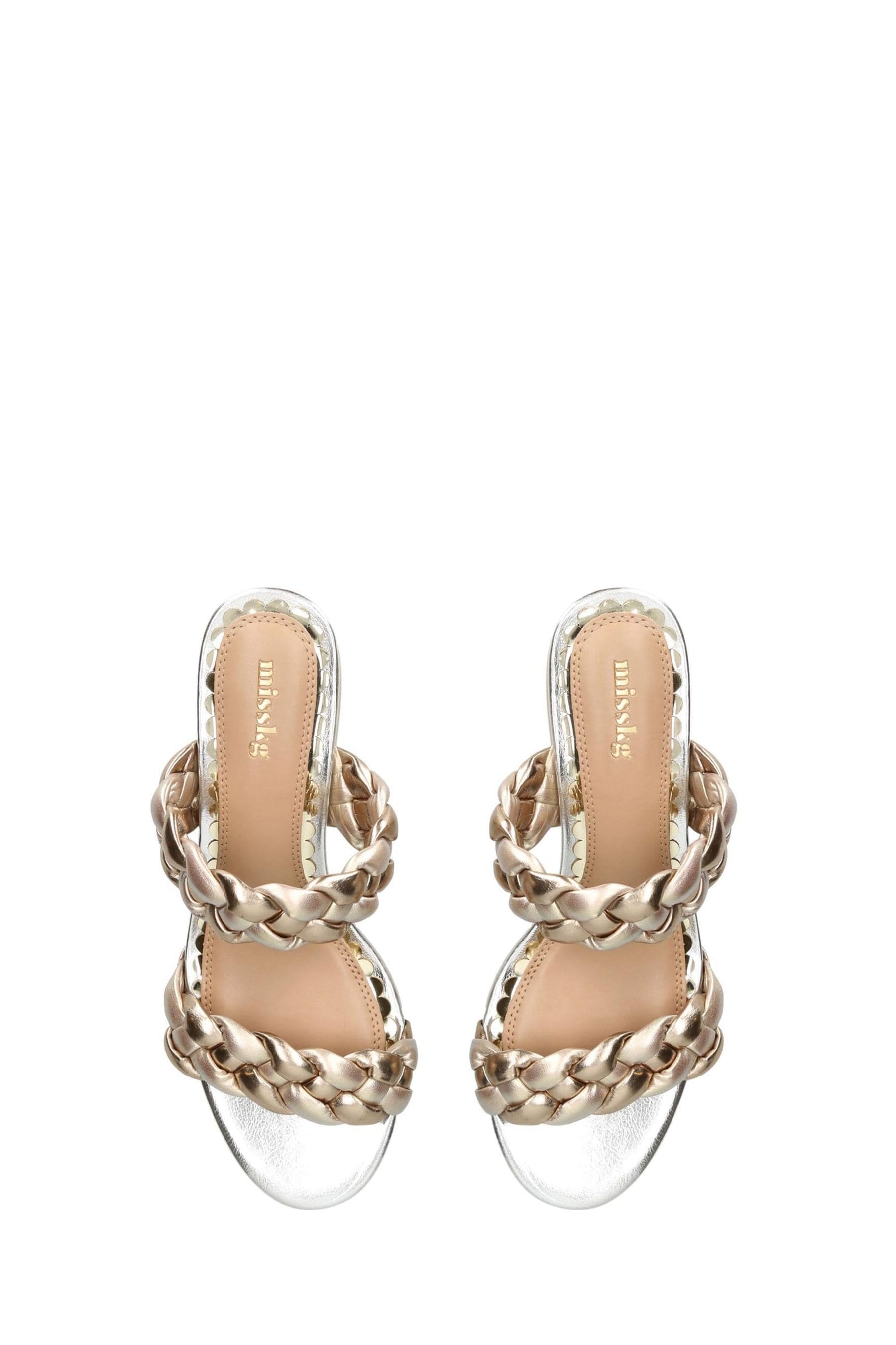 Miss KG Gold Piper Sandals