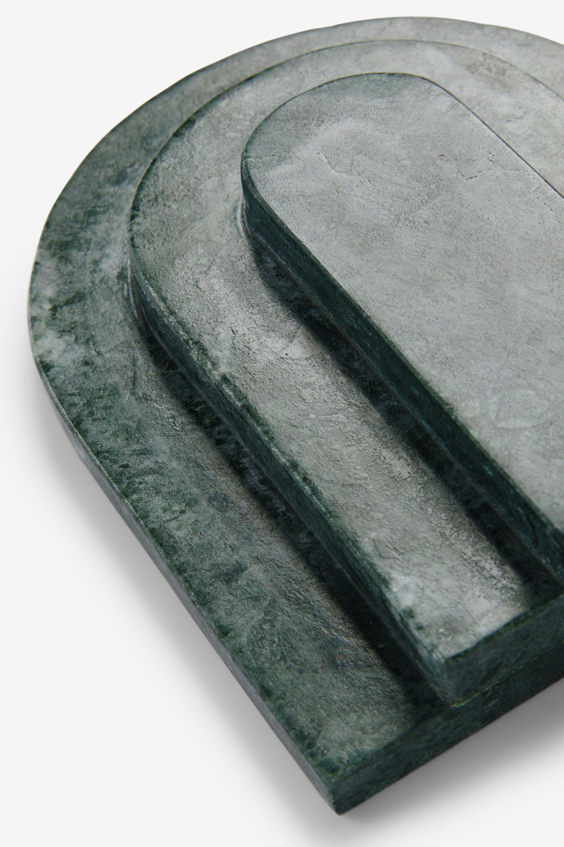 Green Marble Bookend Ornament - Image 4 of 4