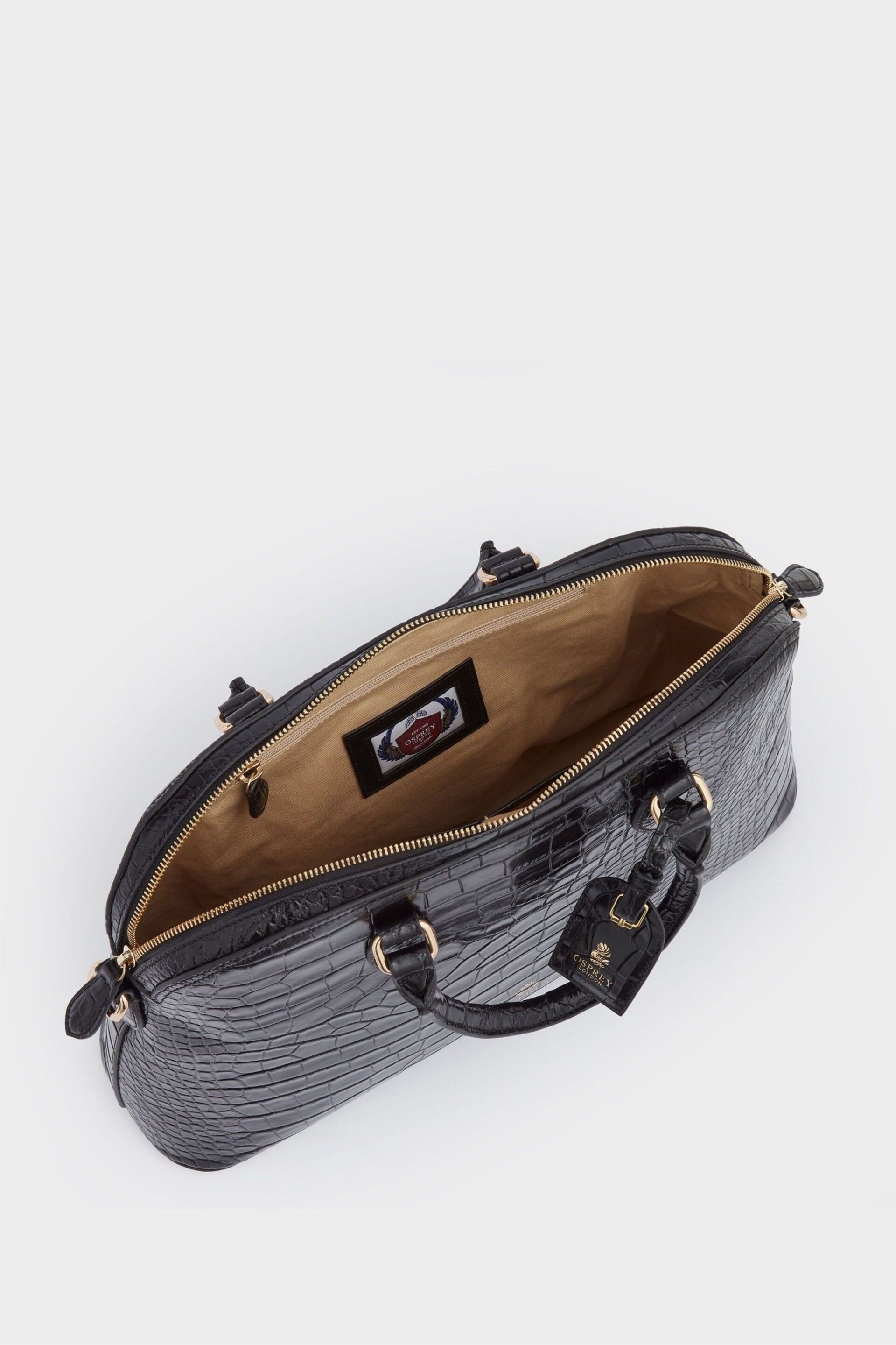 OSPREY LONDON Wentworth Italian Leather Bug Bag - Image 5 of 7