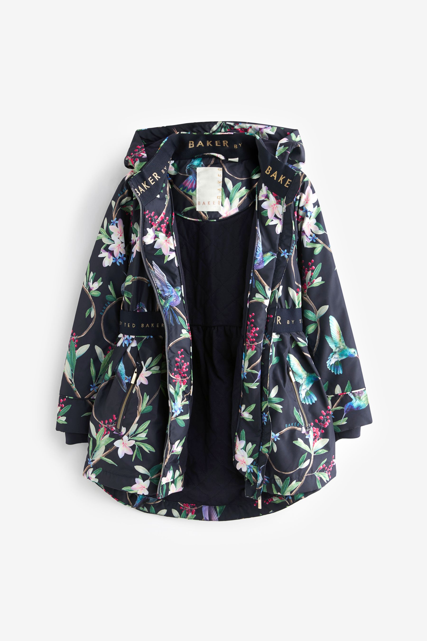 Buy Baker by Ted Baker Shower Resistant Floral Rain Coat from Next Luxembourg