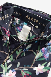 Baker by Ted Baker Shower Resistant Floral Rain Coat - Image 14 of 14
