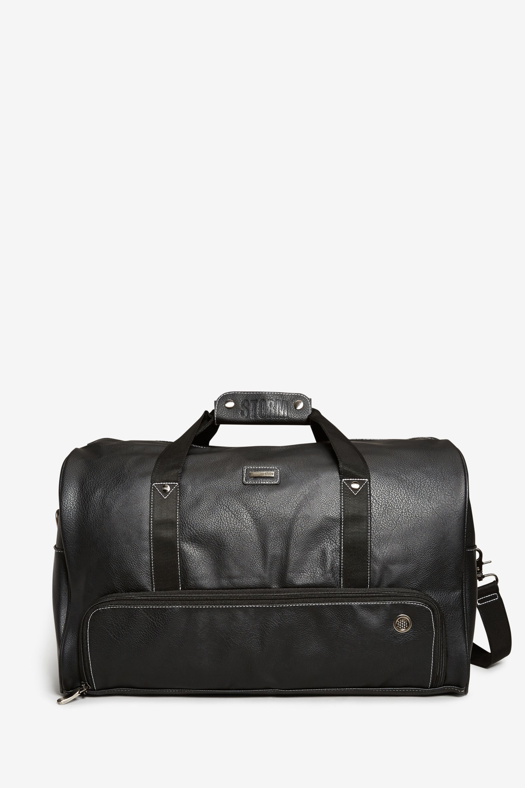 Mens black holdall bag sales