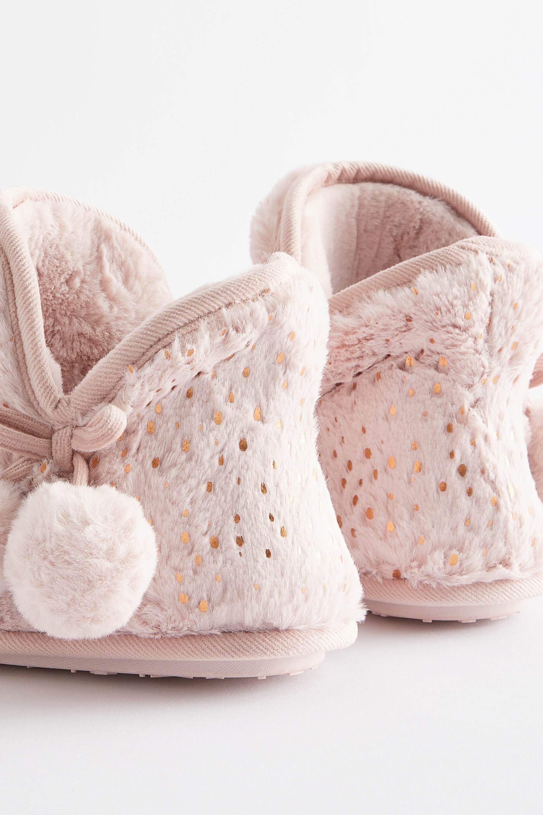 Buy Pink Sparkle Bath Body Works Boot Slippers from the Next UK