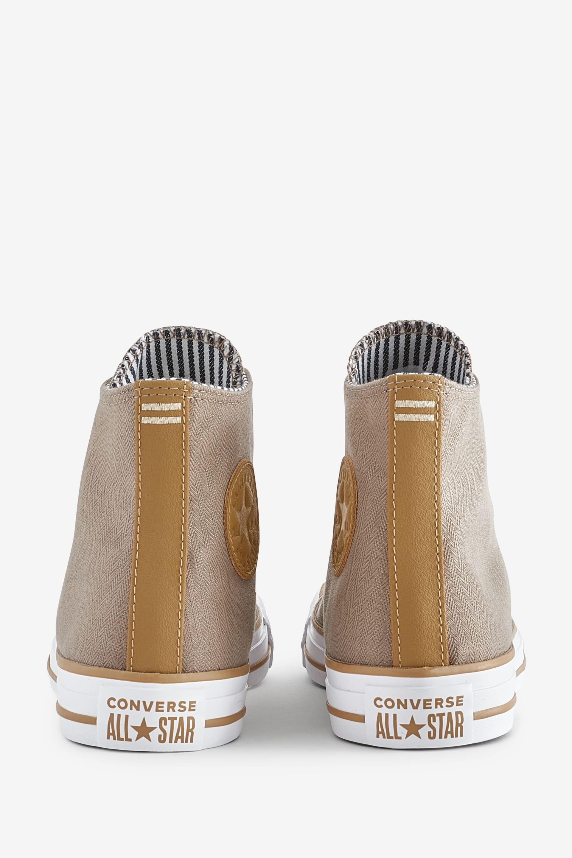 Converse Neutral Chuck Taylor All Star Trainers - Image 4 of 9