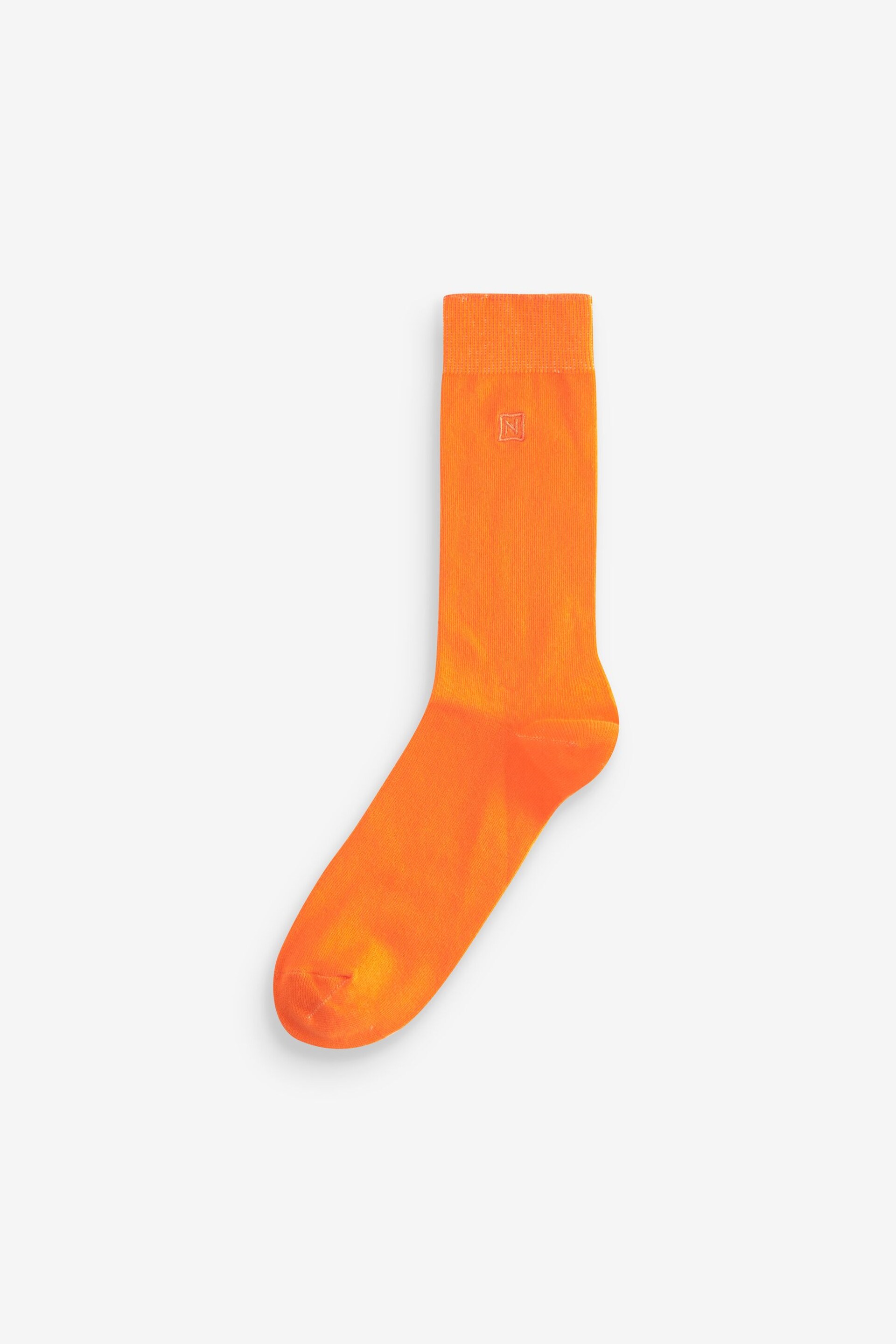 Bright Multi 8 Pack Embroidered Lasting Fresh Socks - Image 7 of 11