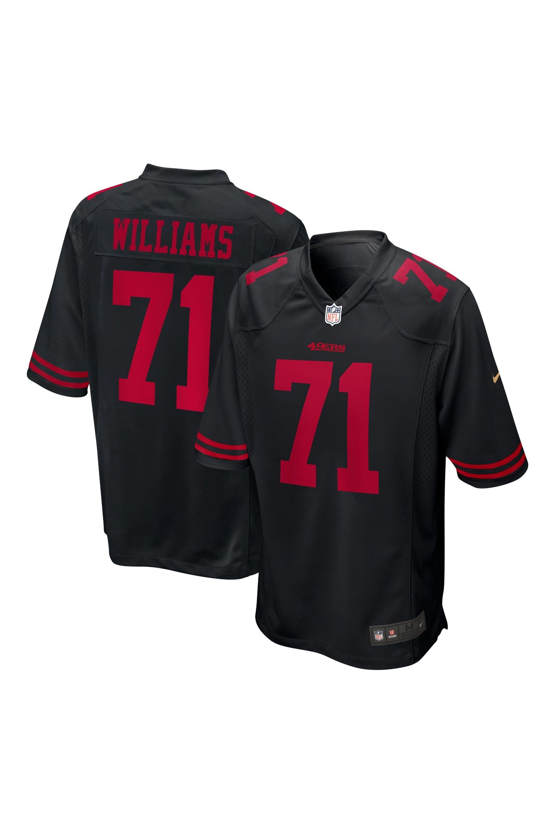 49ers black jersey uk discount