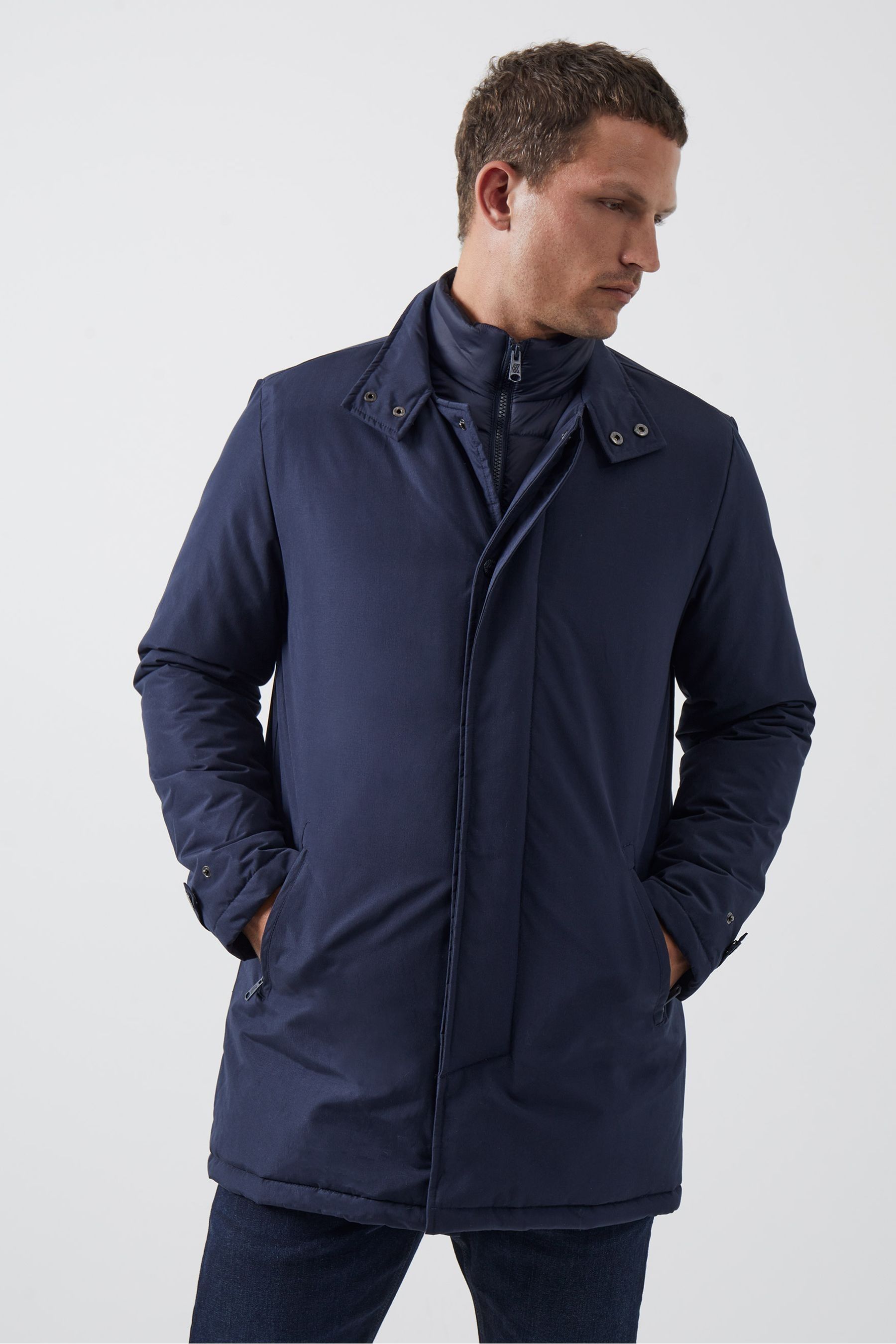 French connection on sale blue coat