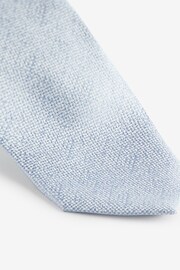 Light Blue/Blue Paisley Signature Made In Italy Tie And Pocket Square Set - Image 4 of 5