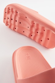 Coral Pink Chunky Sliders - Image 6 of 7