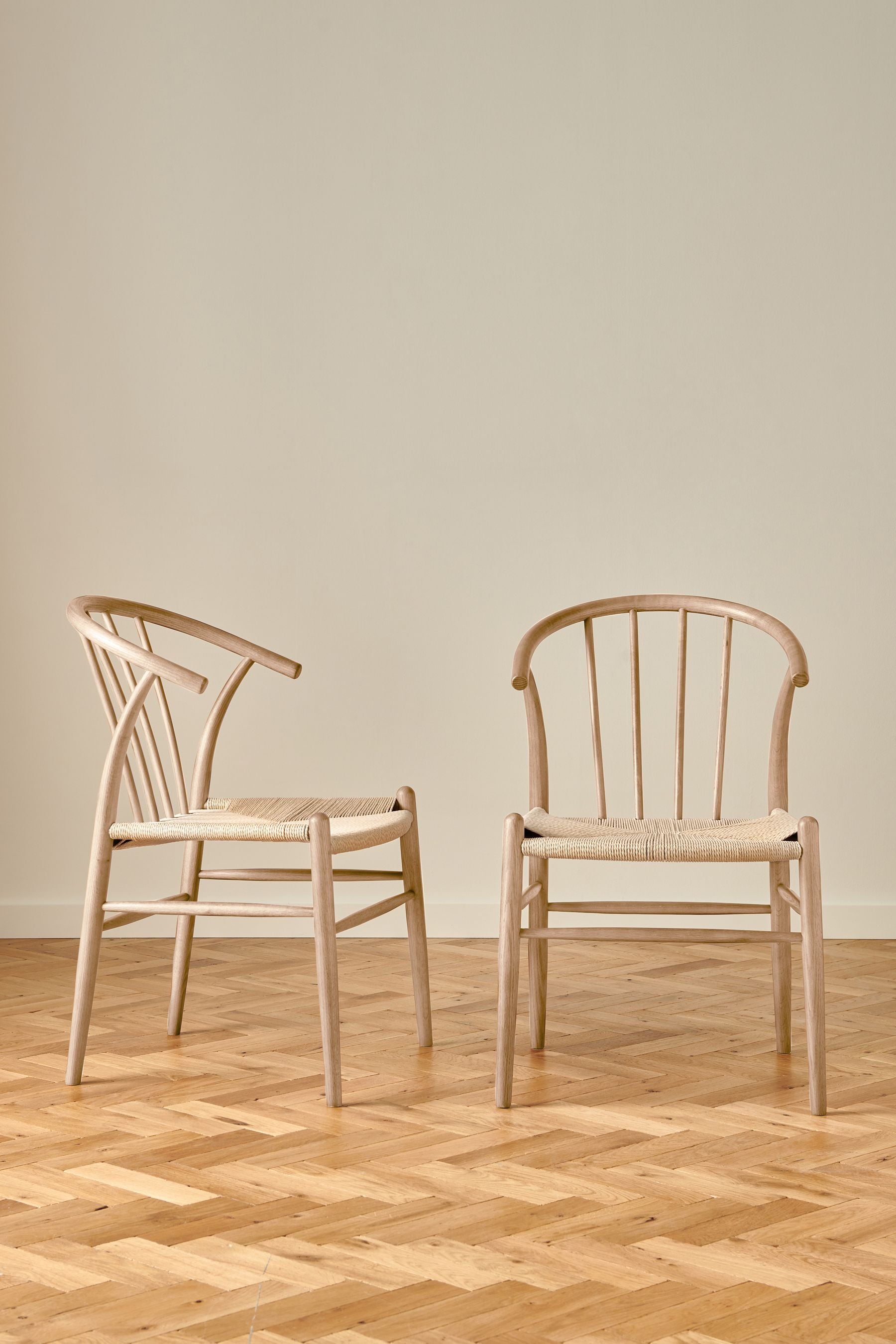 Buy Jasper Conran London Set of 2 Oak Bray Dining Chairs from the Next UK online shop