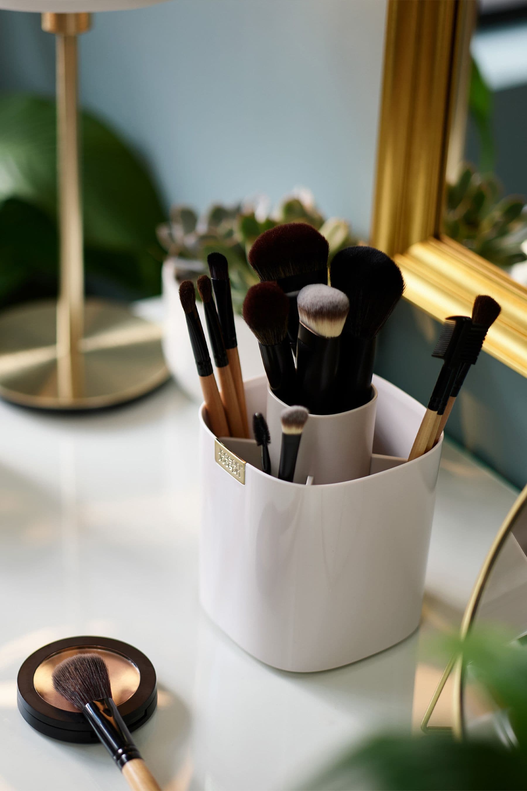 Buy Joseph Joseph Viva Makeup Brush Pot Shell from the Next UK