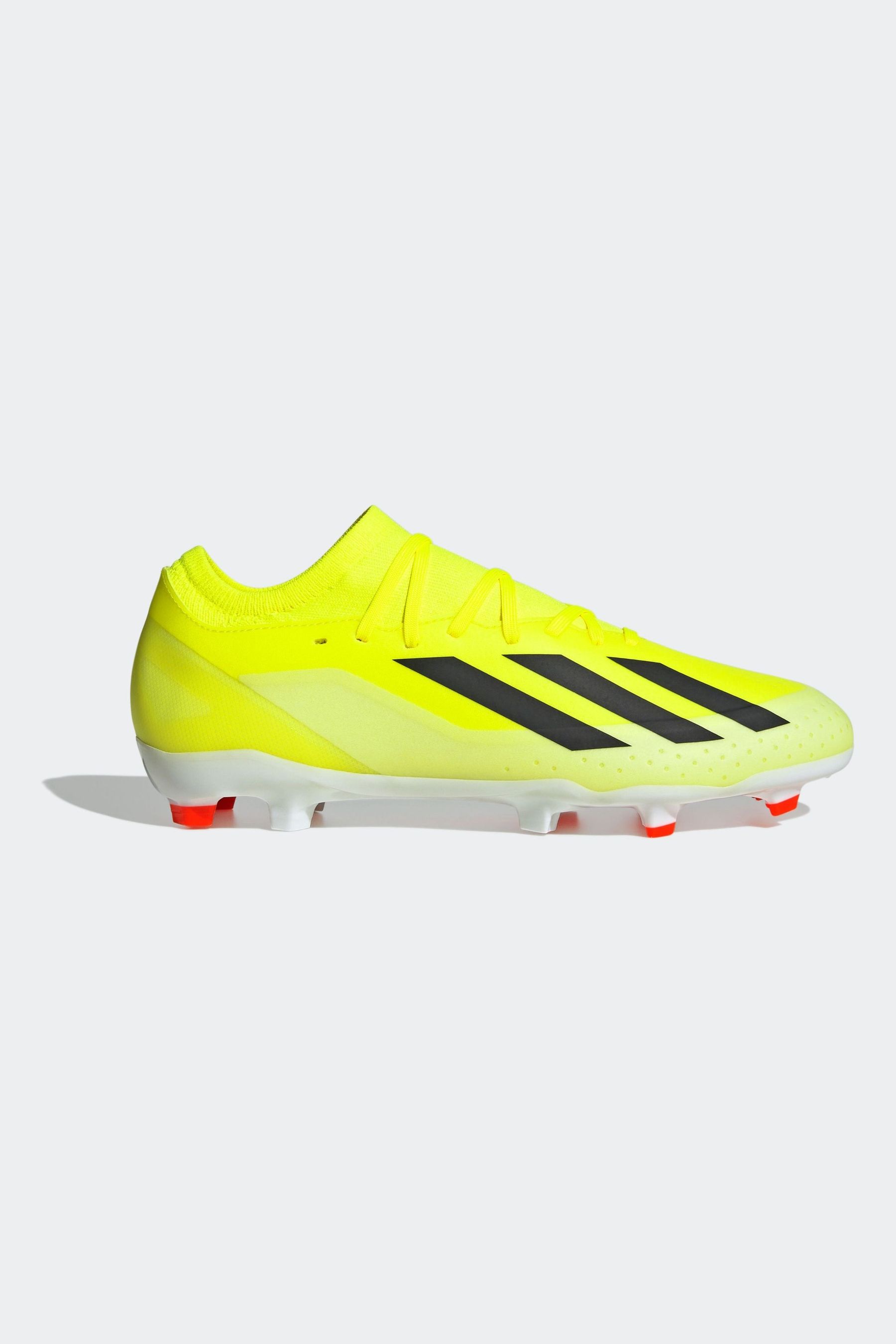 adidas Yellow Football X Crazyfast League Firm Ground Adult Boots