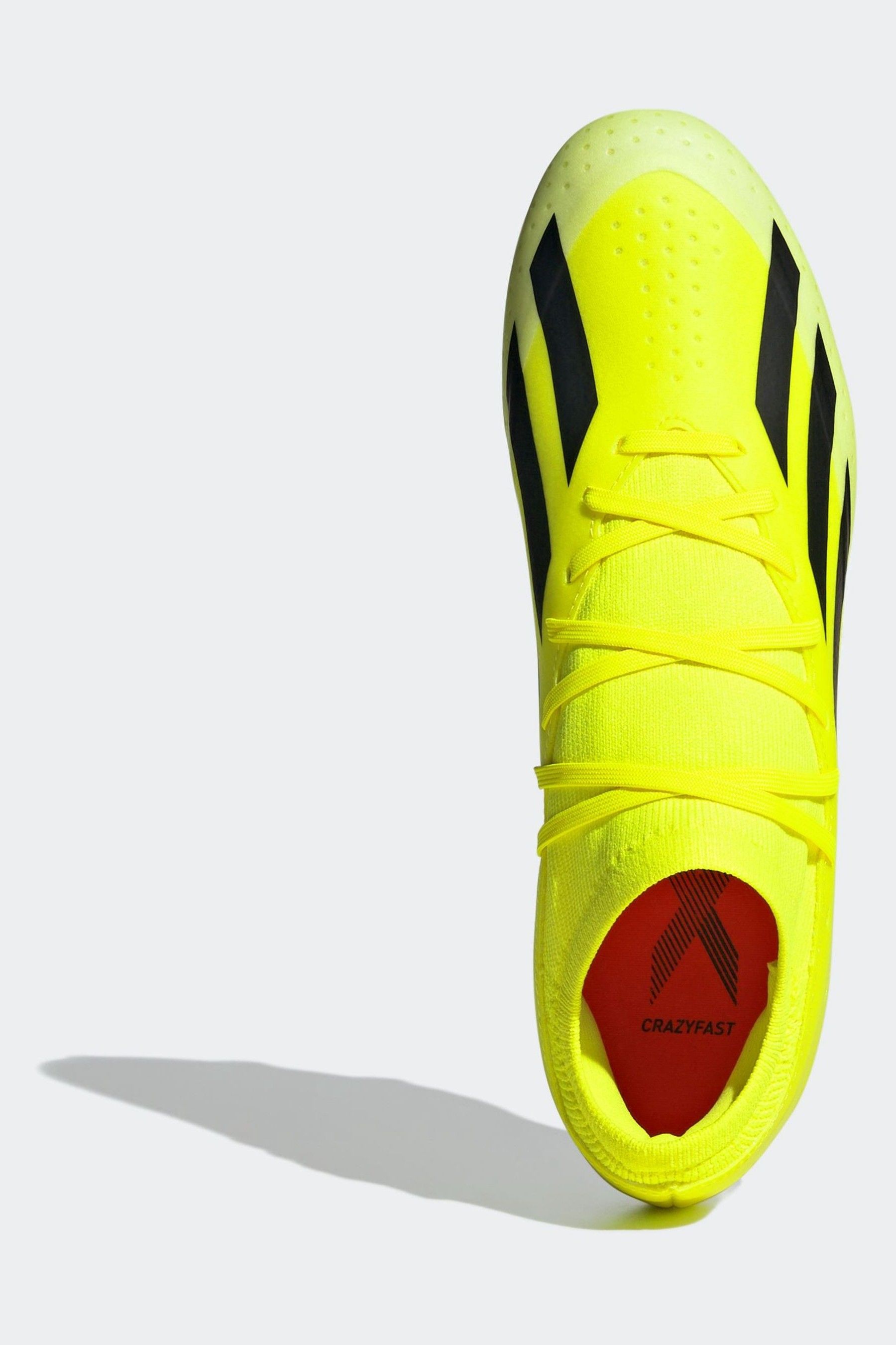 Buy adidas Yellow Football X Crazyfast League Firm Ground Adult Boots from Next USA