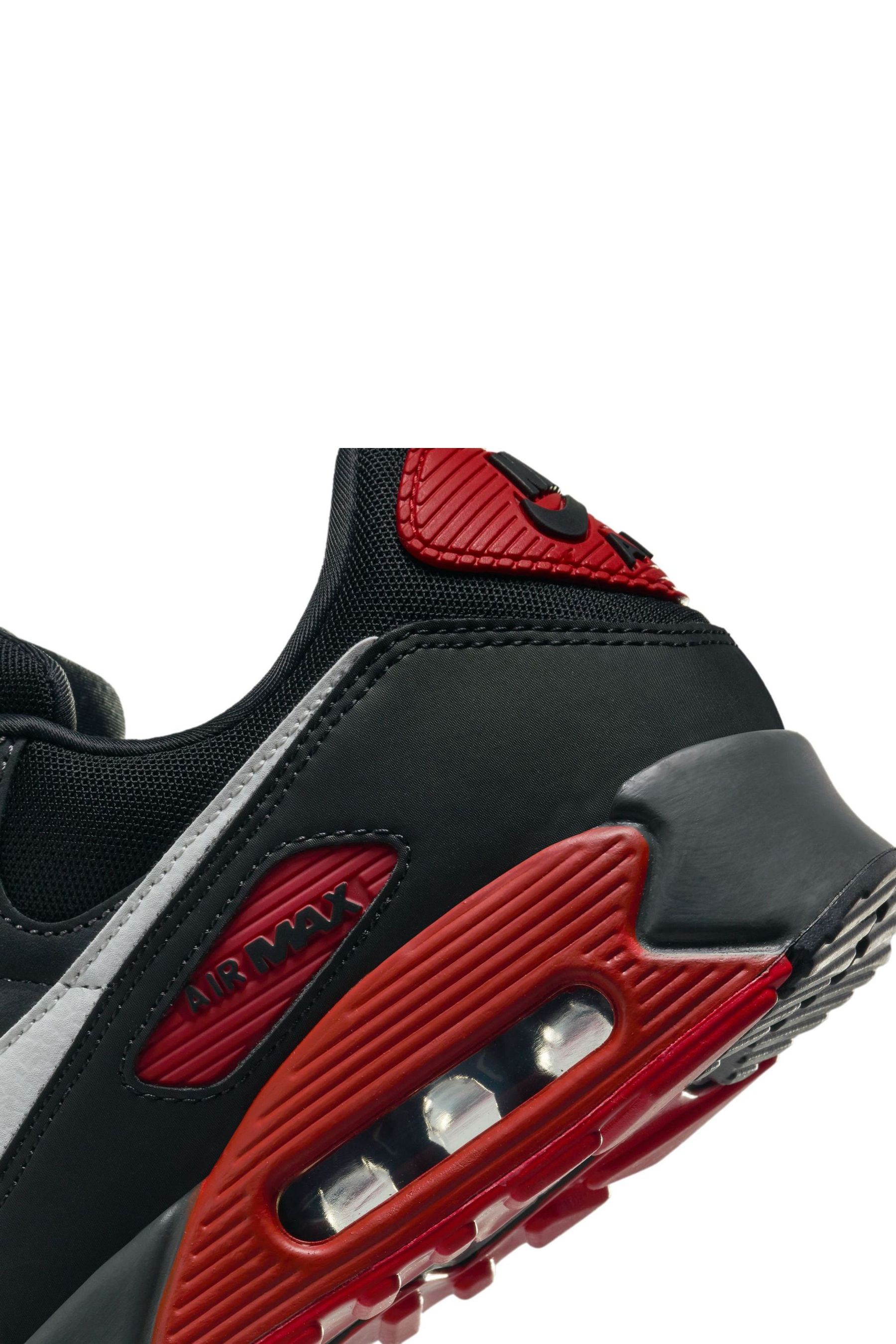 Red air max trainers sale