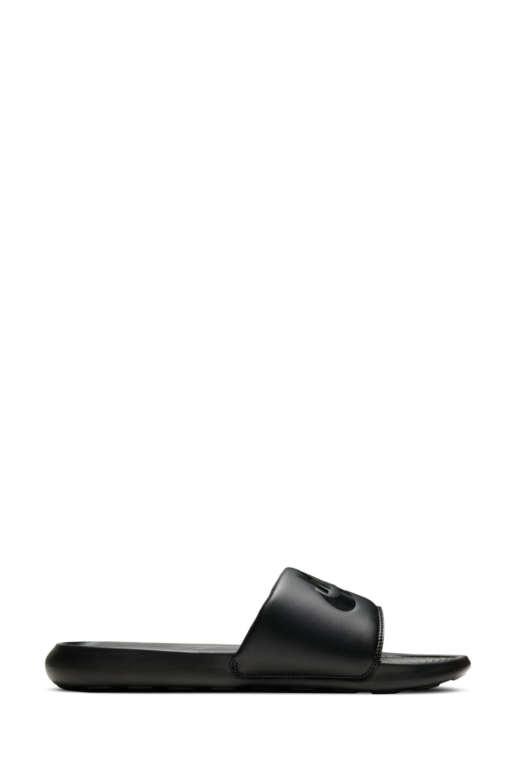 Nike black sliders clearance