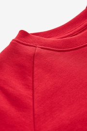 Red 1 Pack Crew Neck School Sweater (3-17yrs) - Image 3 of 5