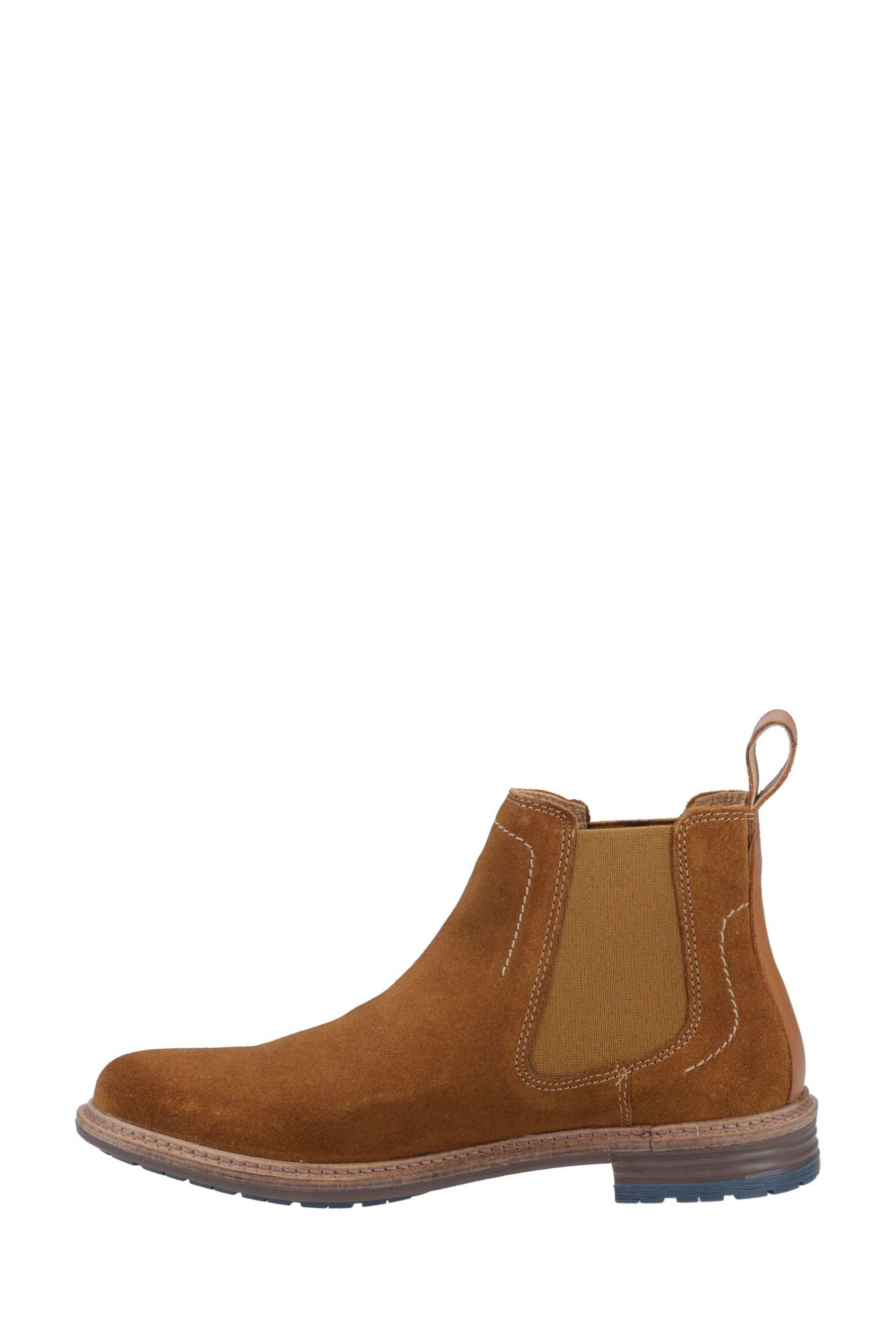 Buy Hush Puppies Brown Justin Suede Chelsea Boots from the Next UK online shop