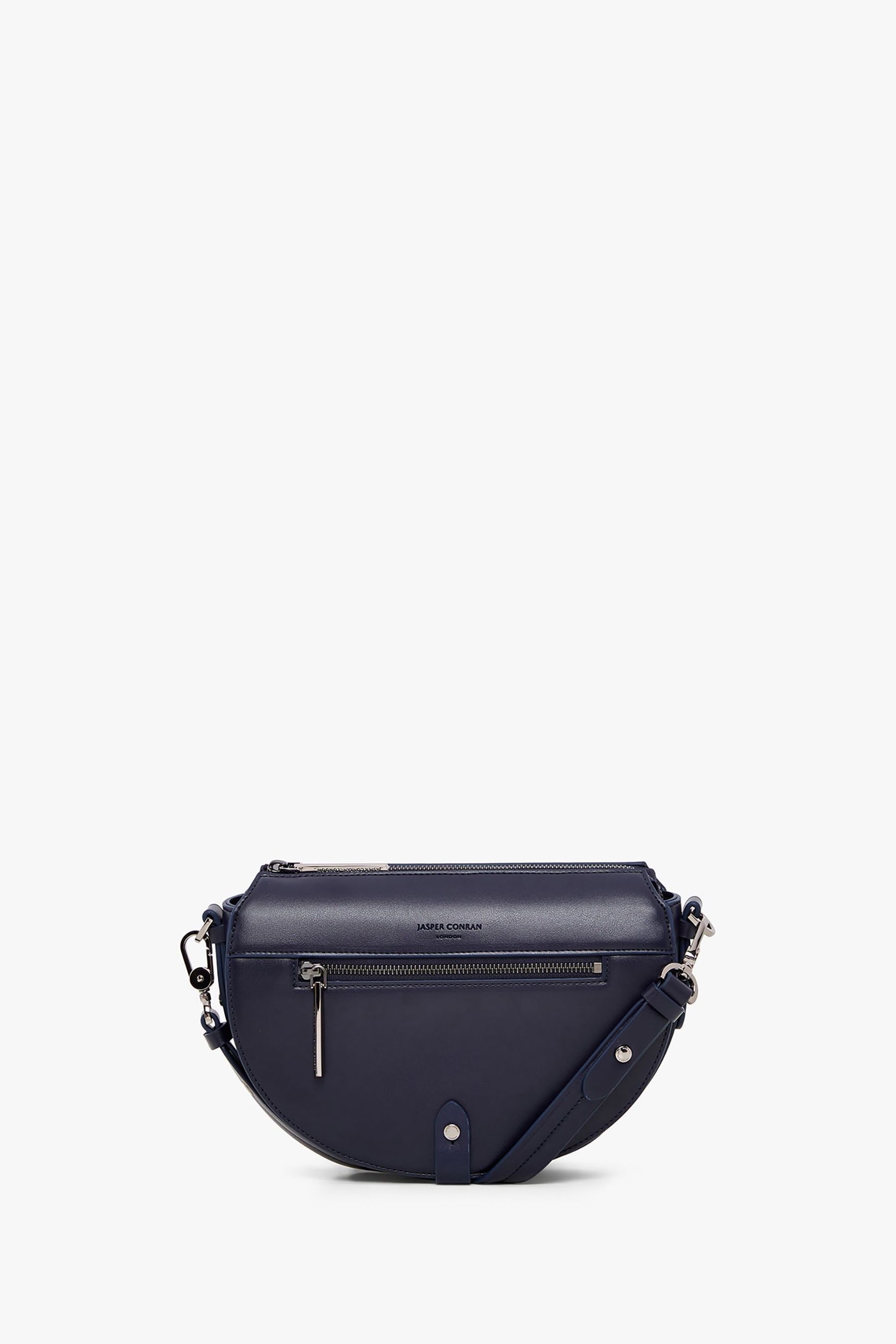 Jasper conran black saddle bag sales