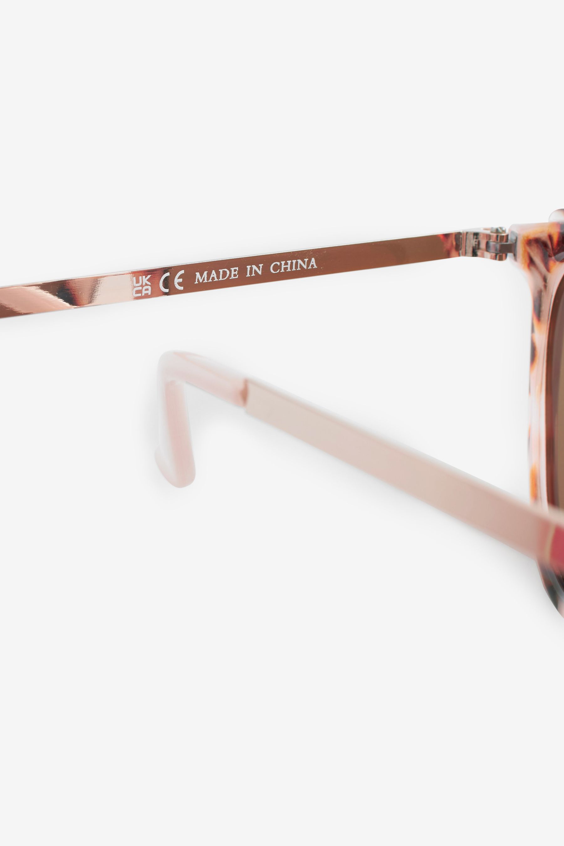 Buy Tortoiseshell Brown Polarised Cat Eye Sunglasses from the Next UK online shop