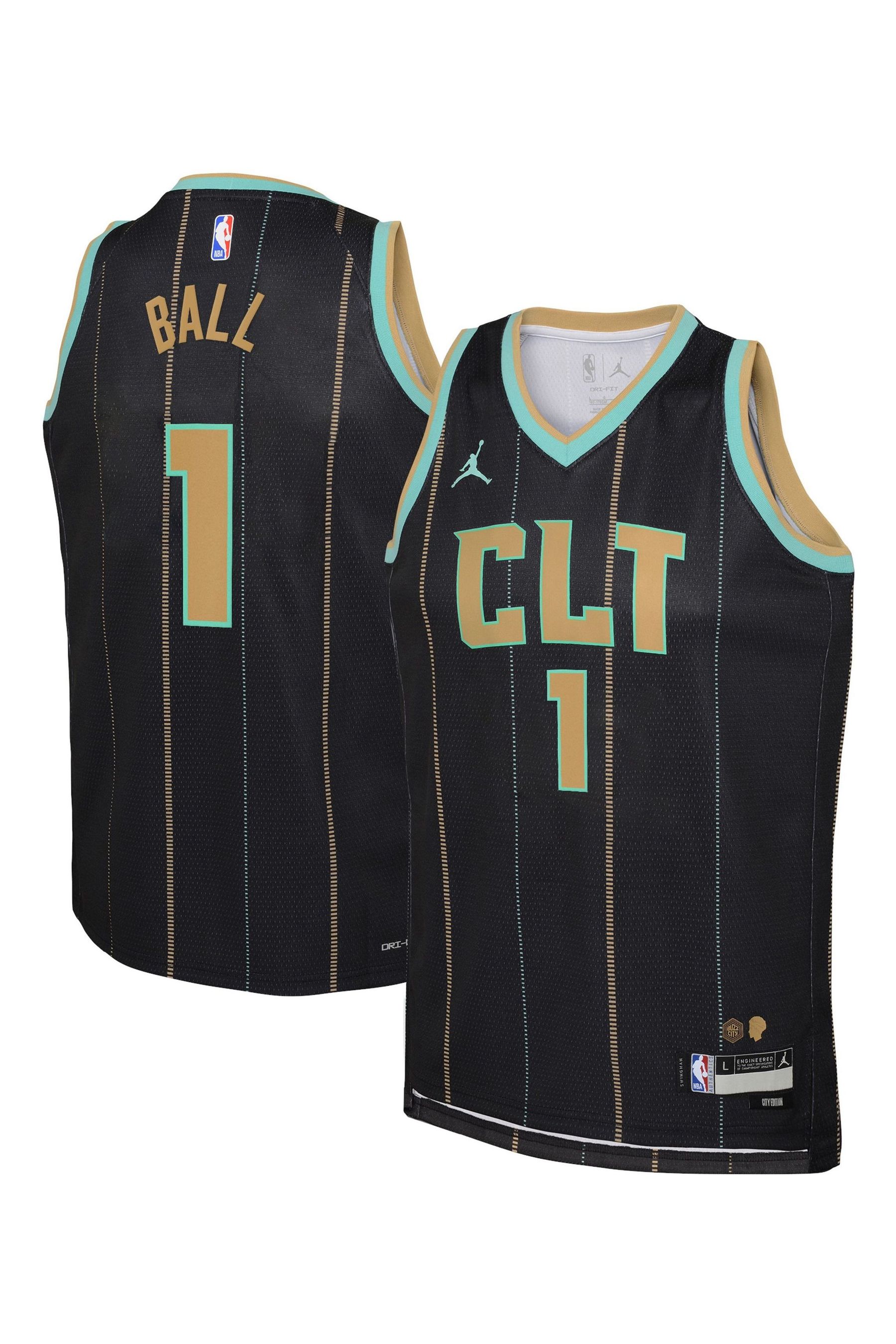 Charlotte hornets best sale black jersey
