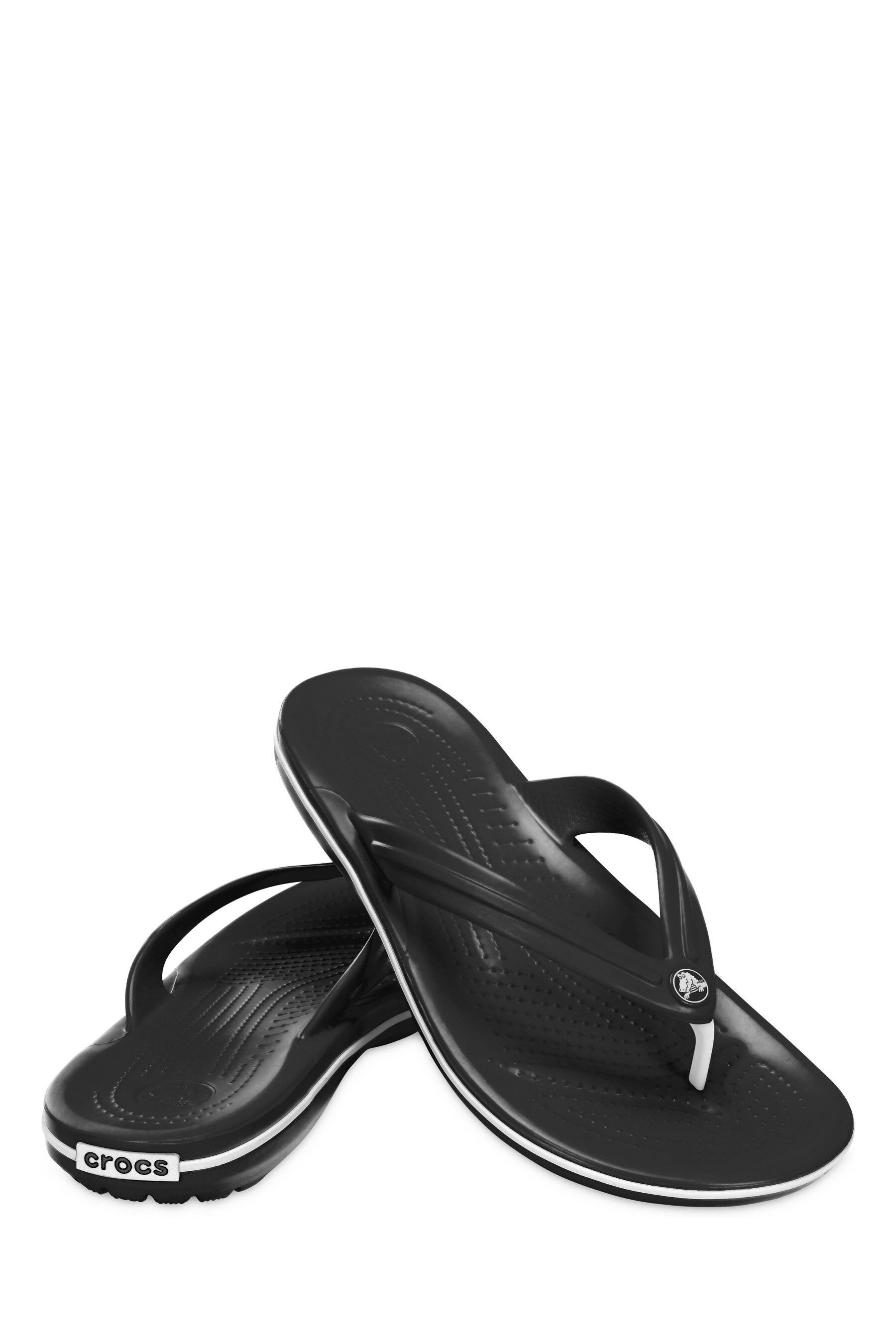 Buy Crocs Black Crocband Flip Sandals from Next Canada