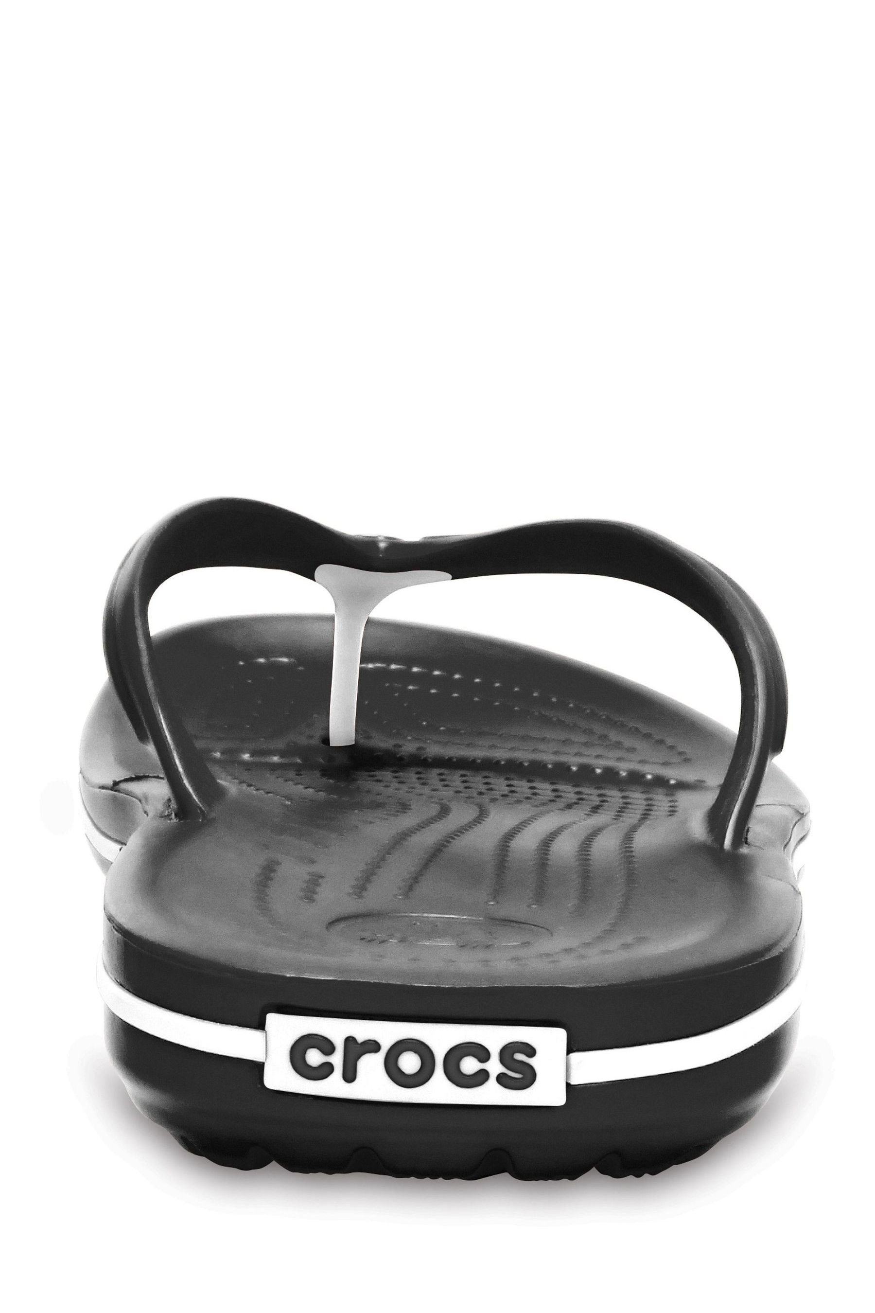 Crocs Black Crocband Flip Sandals